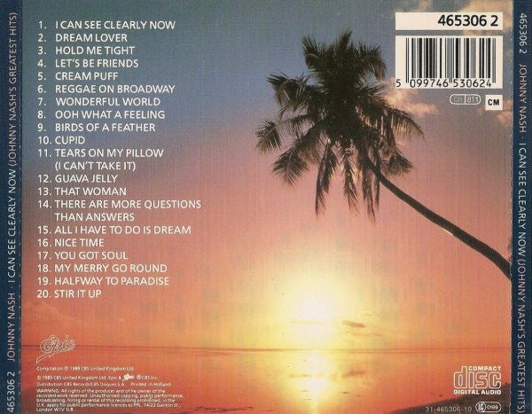Johnny Nash - I Can See Clearly Now: 's Greatest Hits - CD image 5