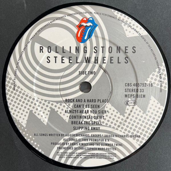 Rolling Stones - Steel Wheels - Used Vinyl Record image 4
