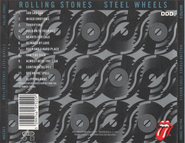 Rolling Stones - Steel Wheels - Used CD image 7