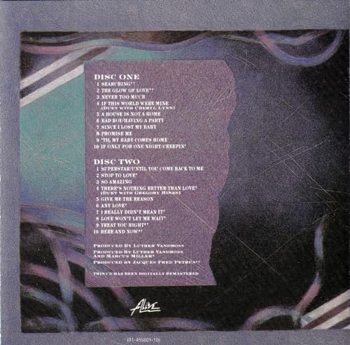 Luther Vandross - Best Of  The Best Of Love - Used CD image 2