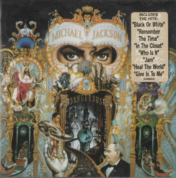 Michael Jackson - Dangerous - Used CD image 8