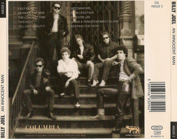 Billy Joel - An Innocent Man - Used CD image 2