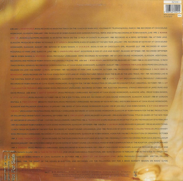 Deacon Blue - Ooh Las Vegas - Used Vinyl Record image 2