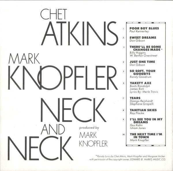 Chet Atkins - Neck And Neck - CD image 5
