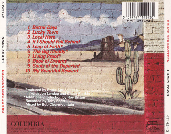 Bruce Springsteen - Lucky Town - CD image 3