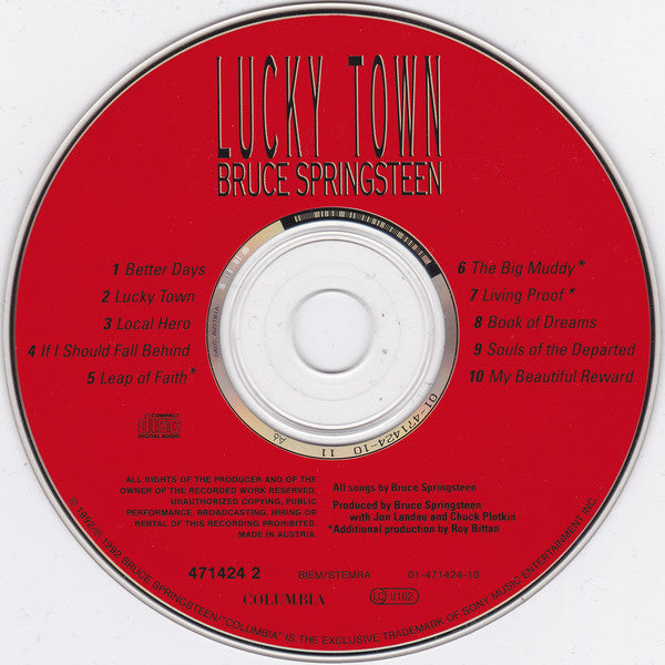 Bruce Springsteen - Lucky Town - CD image 4
