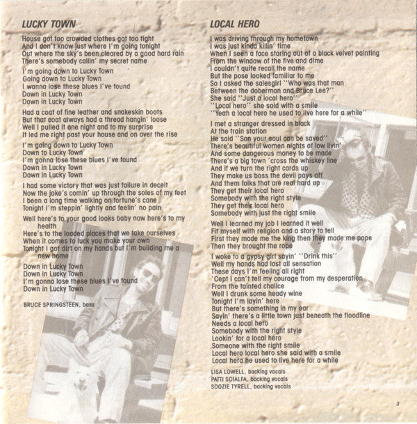 Bruce Springsteen - Lucky Town - CD image 6