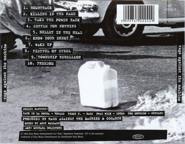 Rage Against The Mac - CD image 2