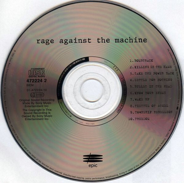 Rage Against The Mac - CD image 3