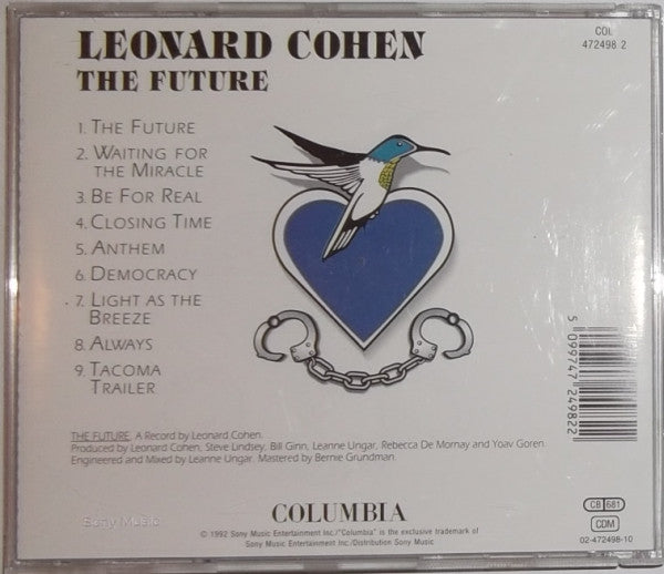 Leonard Cohen - Future - CD image 2