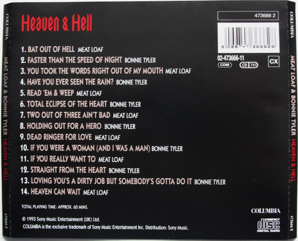 Meat Loaf - Heaven & Hell - CD image 2
