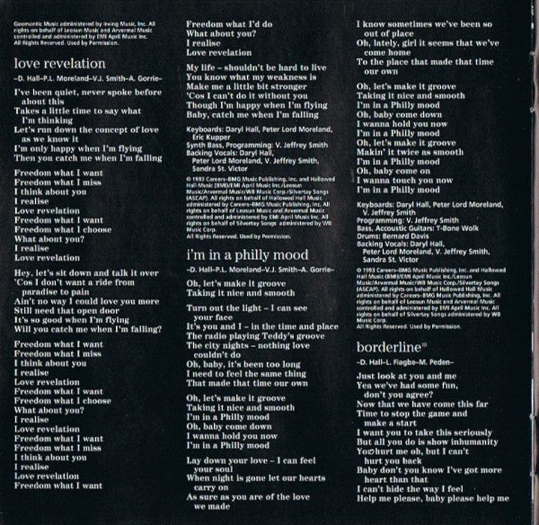 Daryl Hall - Soul Alone - Used CD image 4