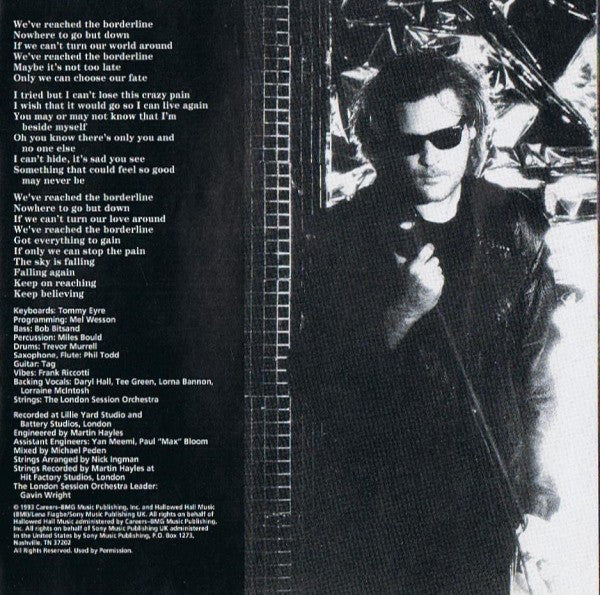 Daryl Hall - Soul Alone - Used CD image 5