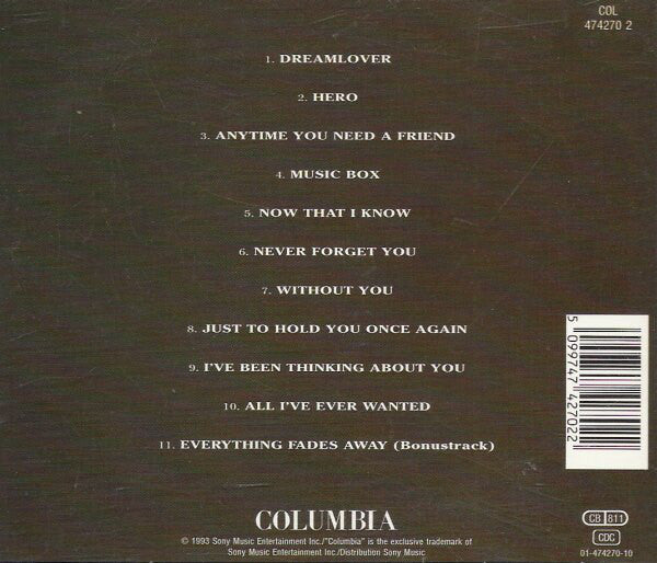 Mariah Carey - Music Box - Used CD image 8