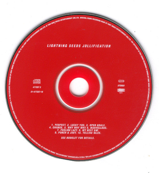 Lightning Seeds - Jollification - Used CD image 3