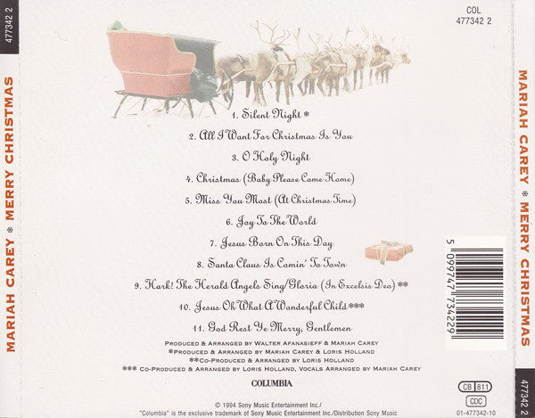 Mariah Carey - Merry Christmas - CD image 2