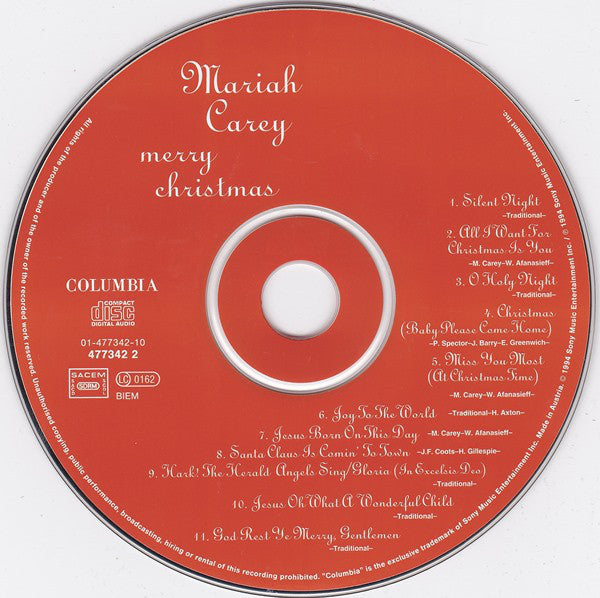 Mariah Carey - Merry Christmas - CD image 3