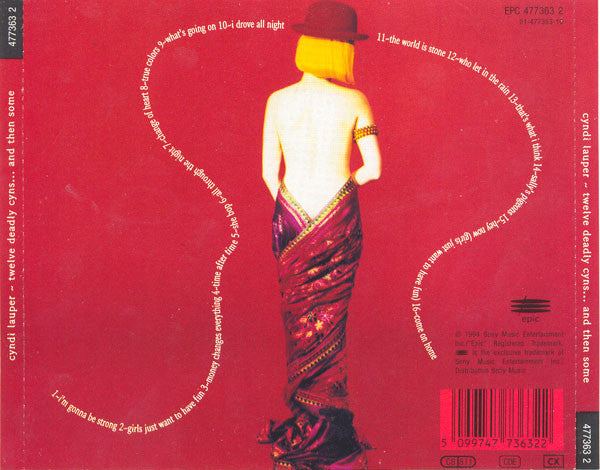 Cyndi Lauper - Twelve Deadly Cyns... And Then Some - Used CD image 2