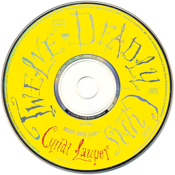 Cyndi Lauper - Twelve Deadly Cyns... And Then Some - Used CD image 3