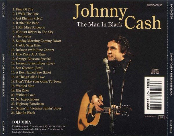 Johnny Cash - Man In Black - The Definitive Collection - CD image 6