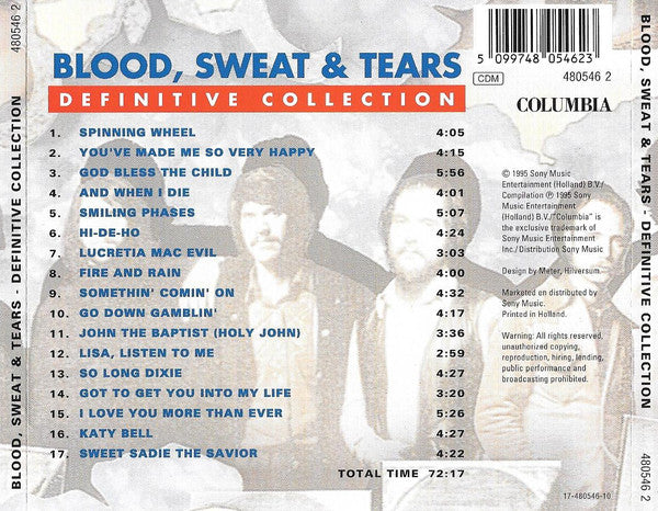 Blood - Definitive Collection - CD image 3