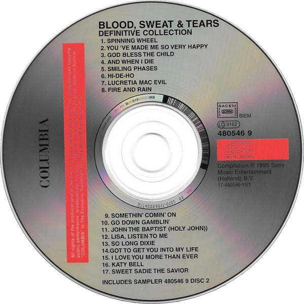 Blood - Definitive Collection - CD image 4