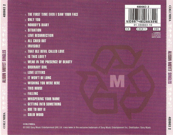 Alison Moyet - Singles - CD image 2