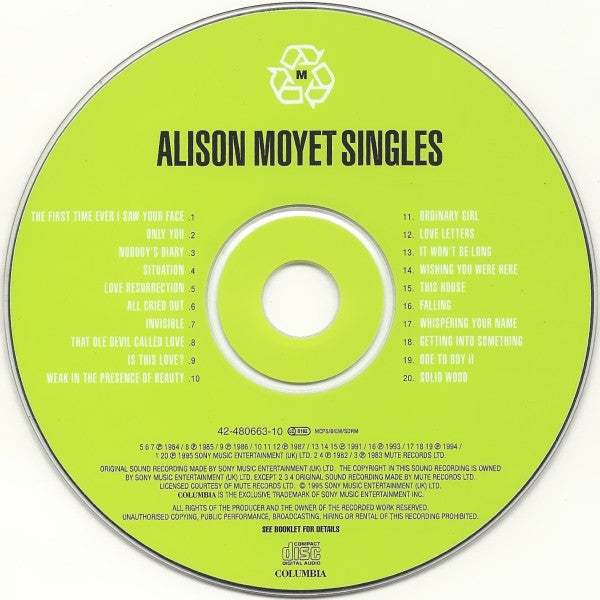 Alison Moyet - Singles - CD image 9