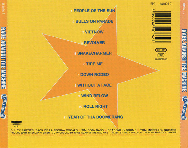Rage Against The Mac - Evil Empire - CD image 2