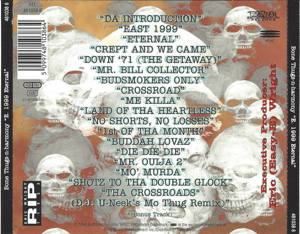 Bone Thugs-N-Harmony - E. 1999 Eternal - CD image 2