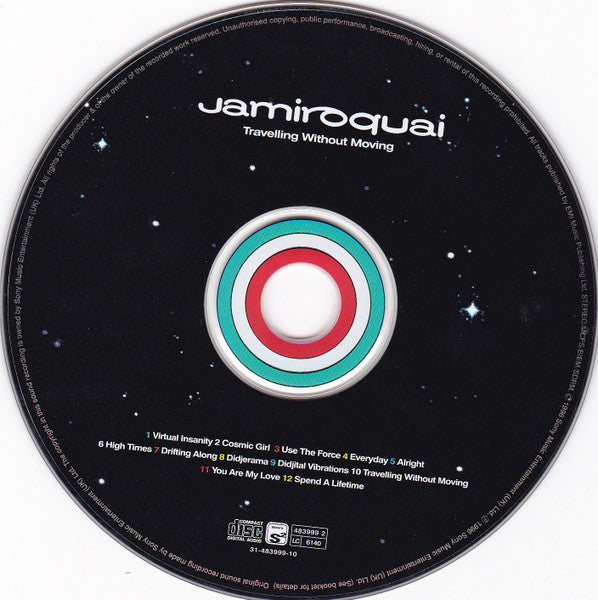 Jamiroquai - Travelling Without Moving - Used CD image 8