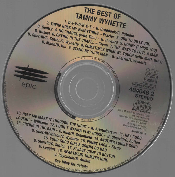 Wynette - Best Of - CD LONGPLAY image 3