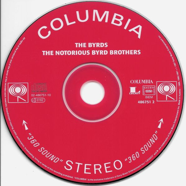 Byrds - Notorious Byrd Brothers - CD image 3