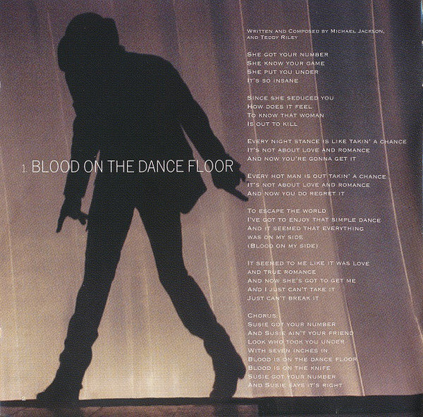 Michael Jackson - Blood On The Dance Floor - HIStory In The Mix - CD image 5