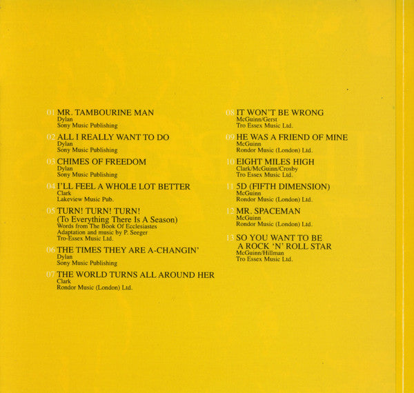 Byrds - Very Best Of - CD image 6