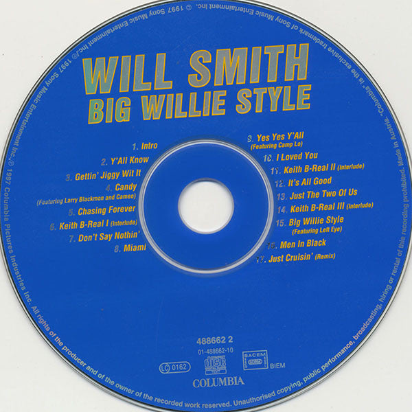 Will Smith - Big Willie Style - Used CD image 9