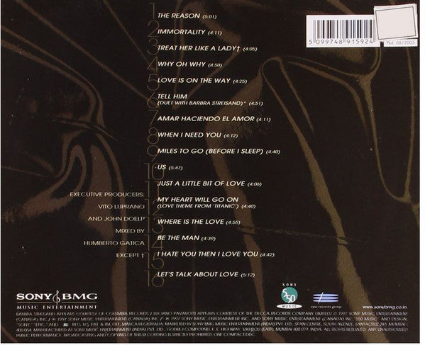 Celine Dion - Let's Talk About Love - CD image 2