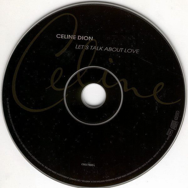 Celine Dion - Let's Talk About Love - CD image 3