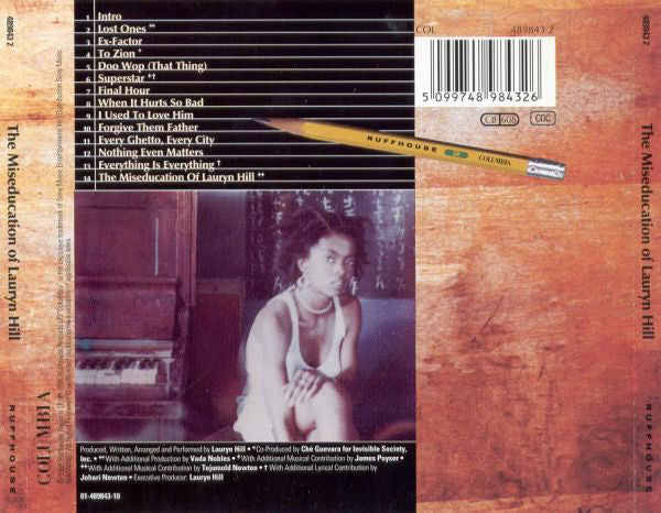 Lauryn Hill - Miseducation Of - CD image 2