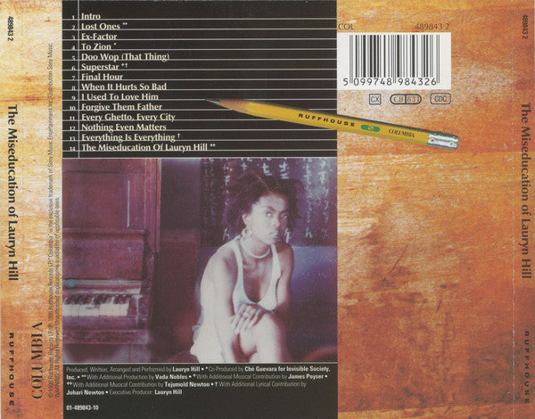 Lauryn Hill - Miseducation Of - CD image 7