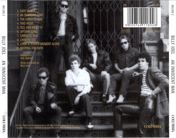 Billy Joel - An Innocent Man - CD image 4