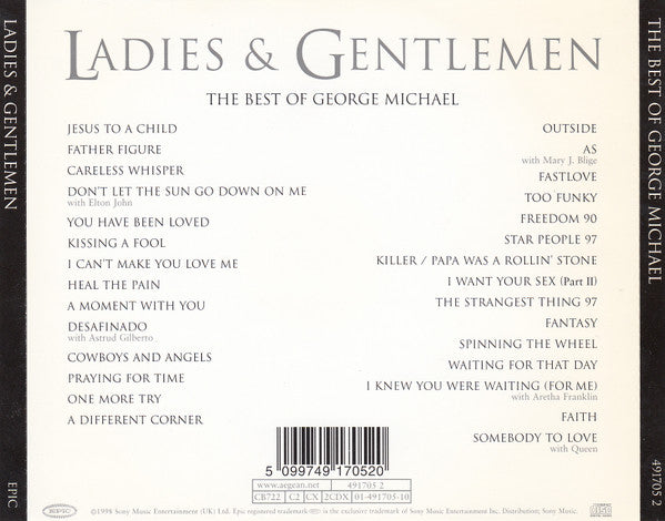 George Michael - Ladies & Gentlemen (The Best Of ) - CD image 2