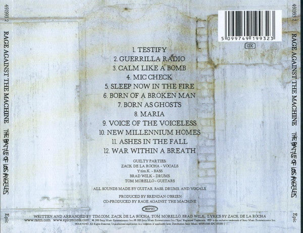 Rage Against The Mac - Battle Of Los Angeles - CD image 2