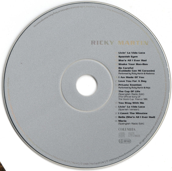 Ricky Martin - Used CD image 8