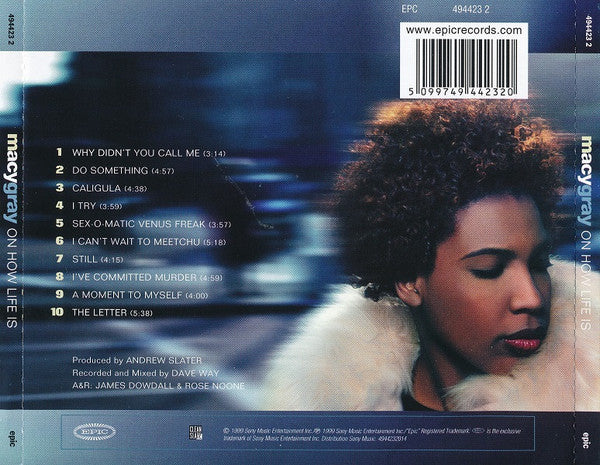 Macy Gray - On How Life Is - Used CD image 3
