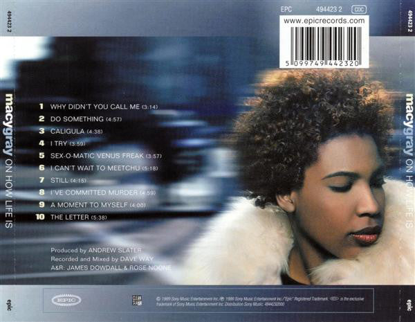 Macy Gray - On How Life Is - Used CD image 8