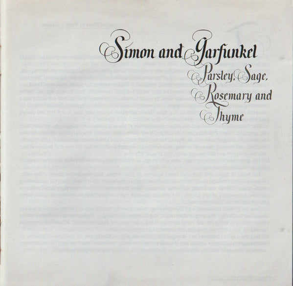 Simon & Garfunkel - Parsley, Sage, Rosemary & Thyme - CD image 4