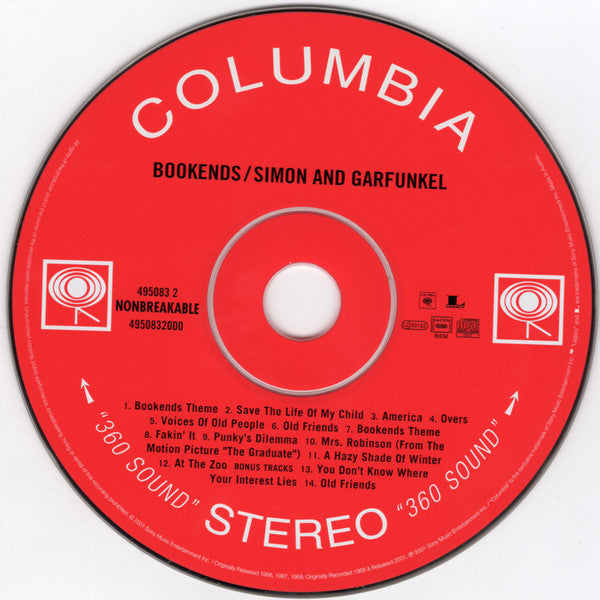 Simon & Garfunkel - Bookends - CD image 4