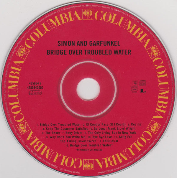 Simon & Garfunkel - Bridge Over Troubled Water - CD image 4