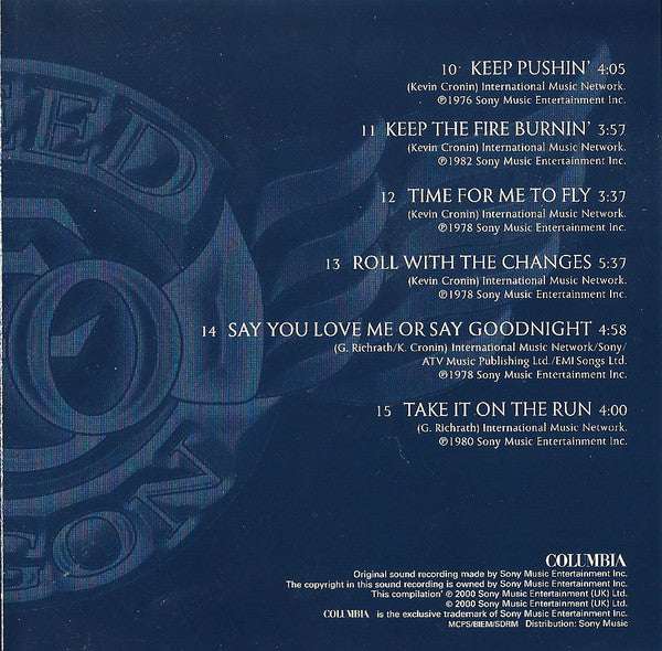 REO Speedwagon - Take It On The Run - The Best Of - CD image 11